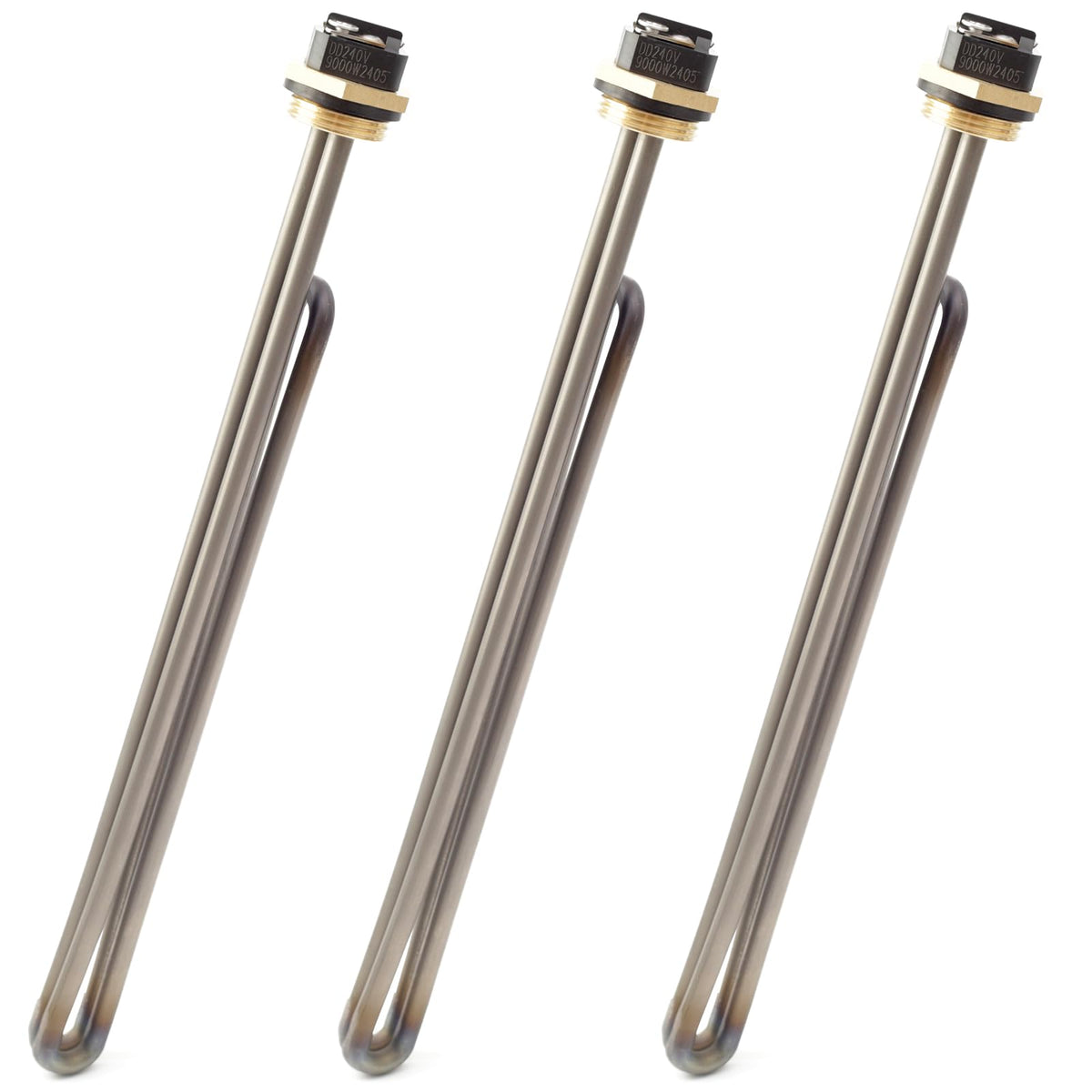 Lisnhlin Titanium HE 90240 replacement element front view ready for faster hot water