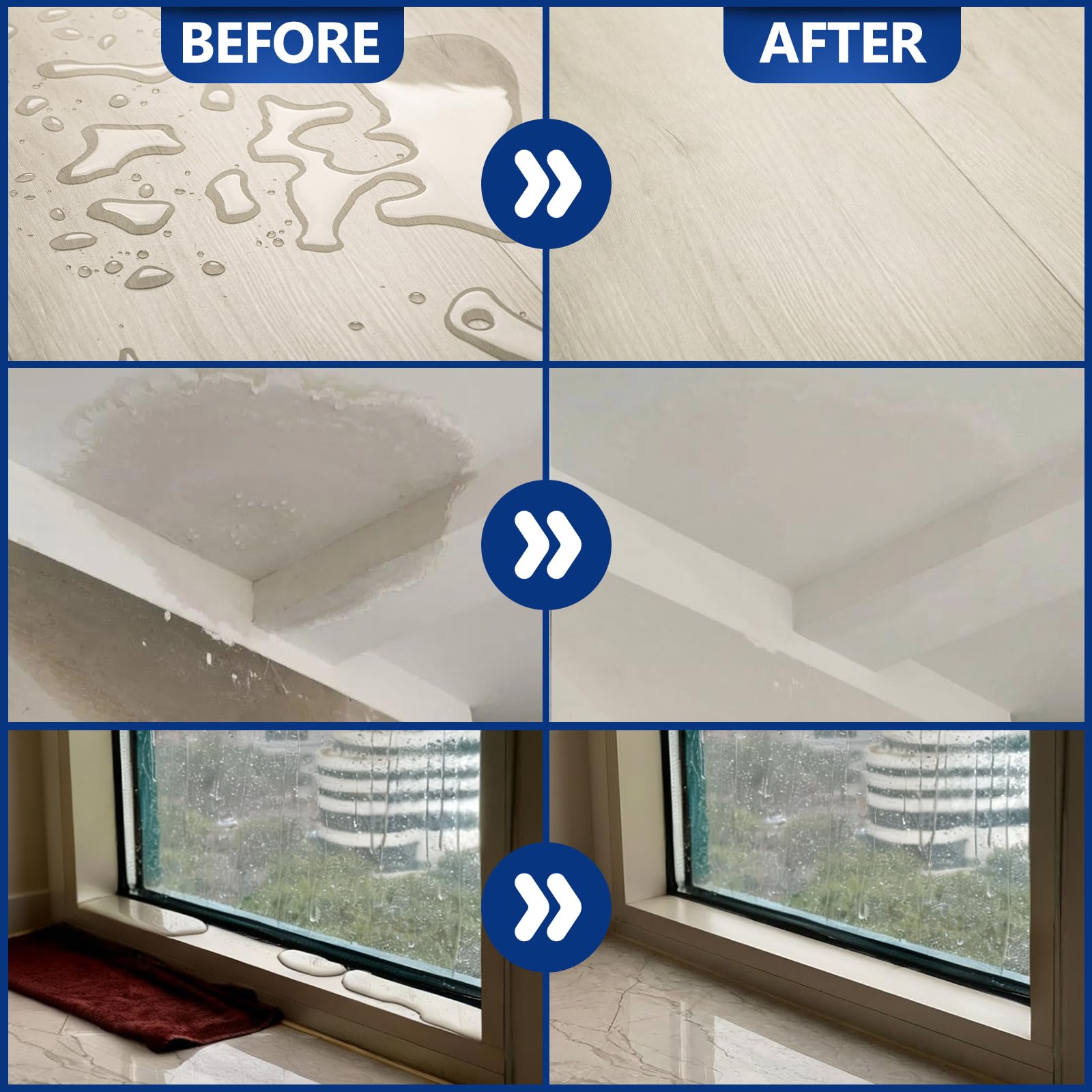 LISRUX Sealant film forming close-up shows adhesion and durability.