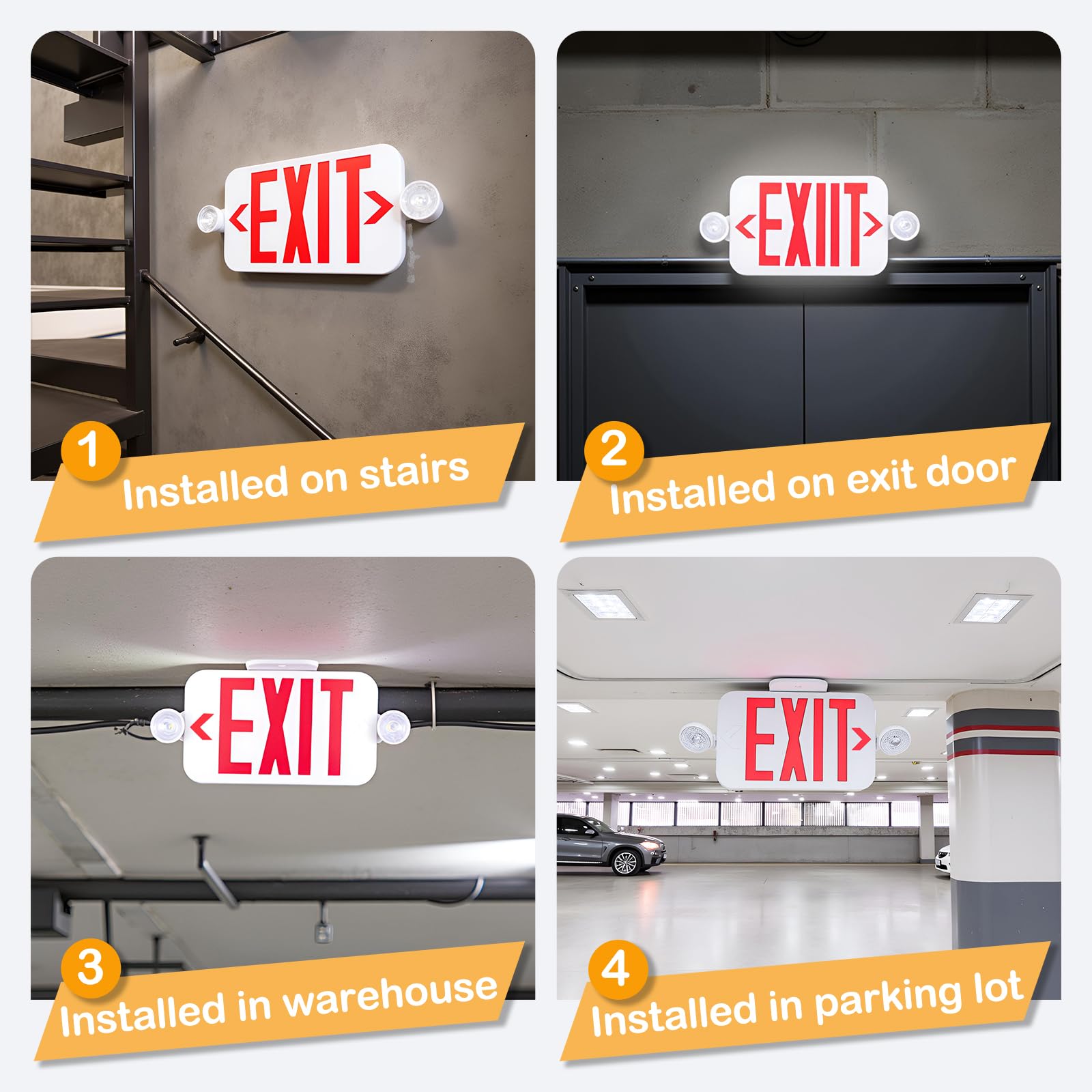 LIT-PaTH ceiling or wall mount option with included hardware.