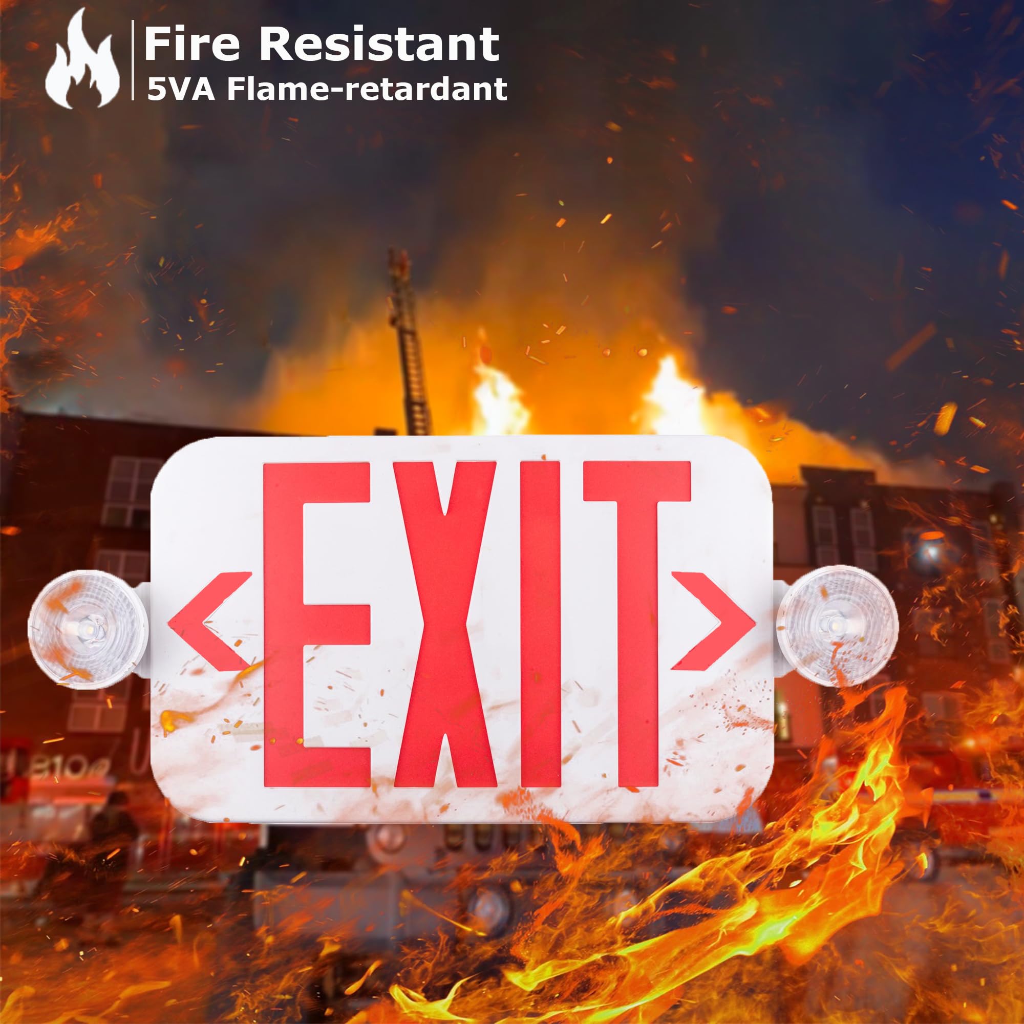 LIT-PaTH universal voltage exit sign supports 120-277V installations.