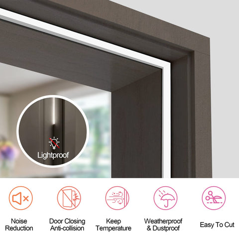 Litaibai weatherstripping insert stays securely in groove.