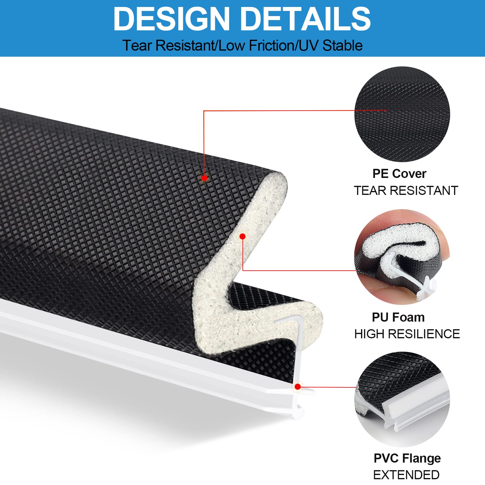 Litaibai tear-resistant PE cover resists wear across seasons
