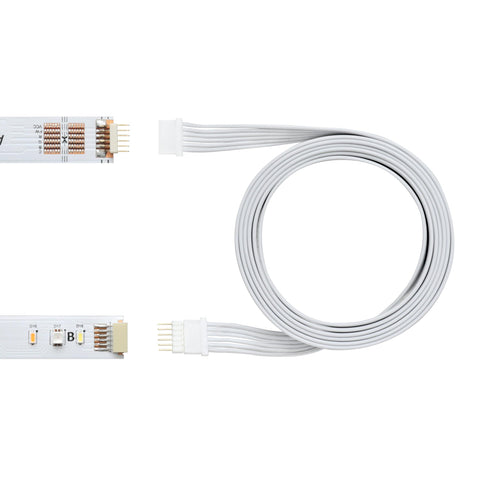 Litcessory flat flexible cable enabling easy installation along furniture
