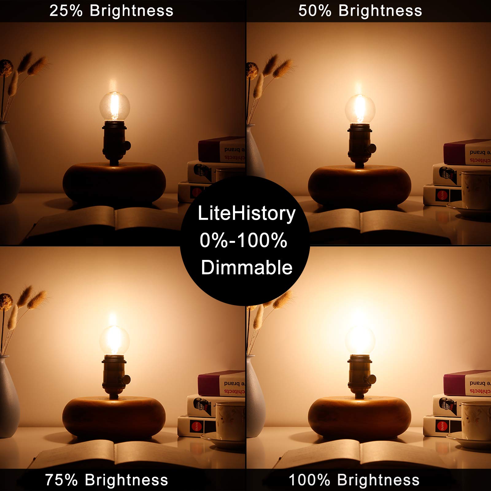 LiteHistory cross-filament design adds vintage charm with modern efficiency