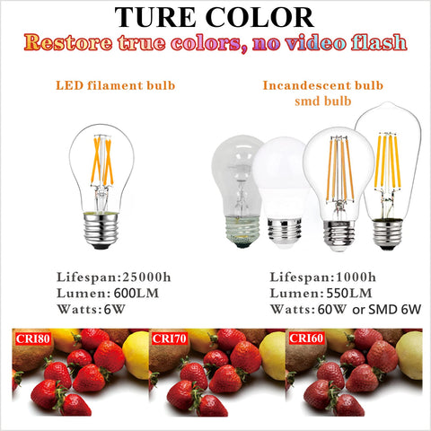LiteHistory bulb rated up to 25,000 hours of life.