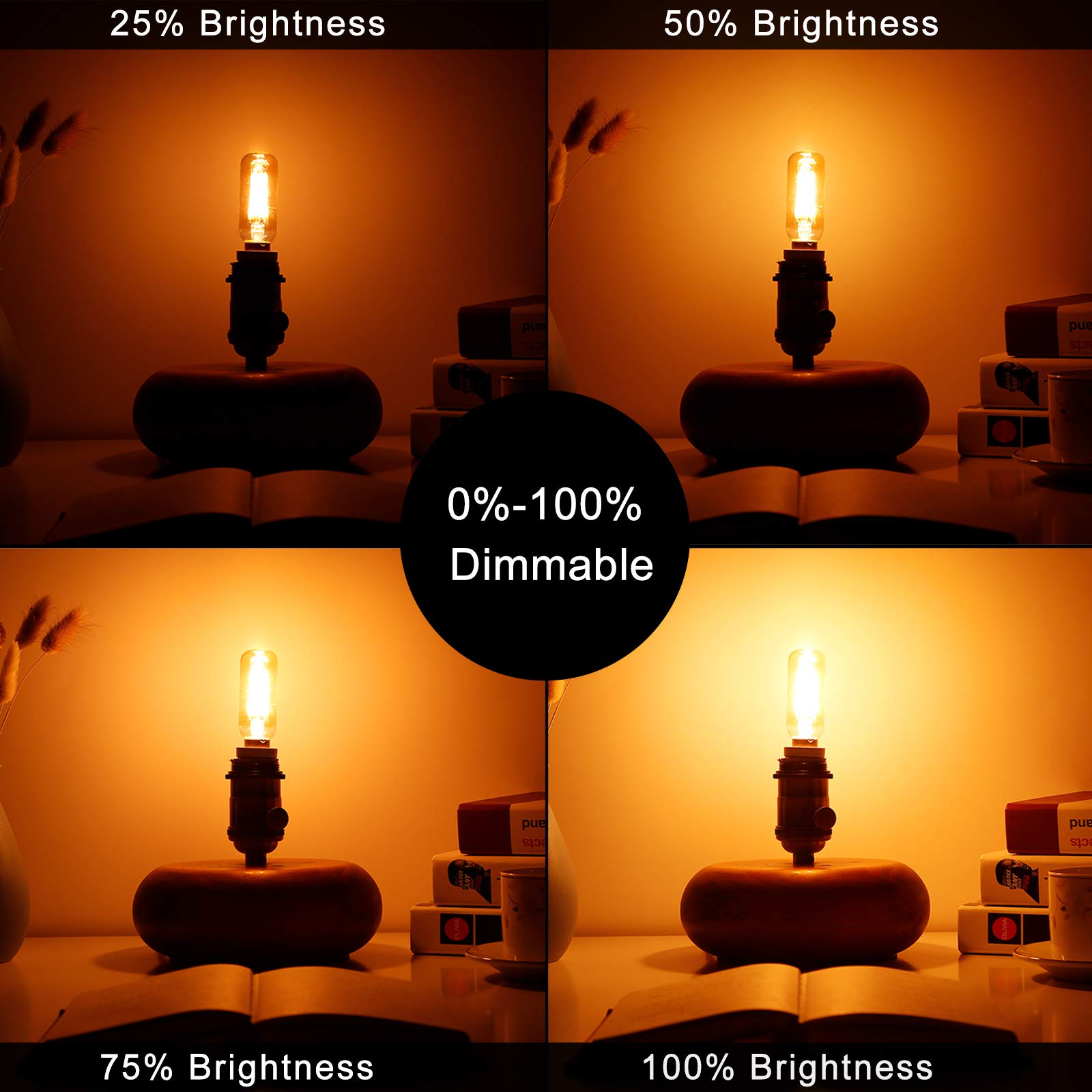 LiteHistory LED bulb in chandelier living room setting delivering warm ambience.