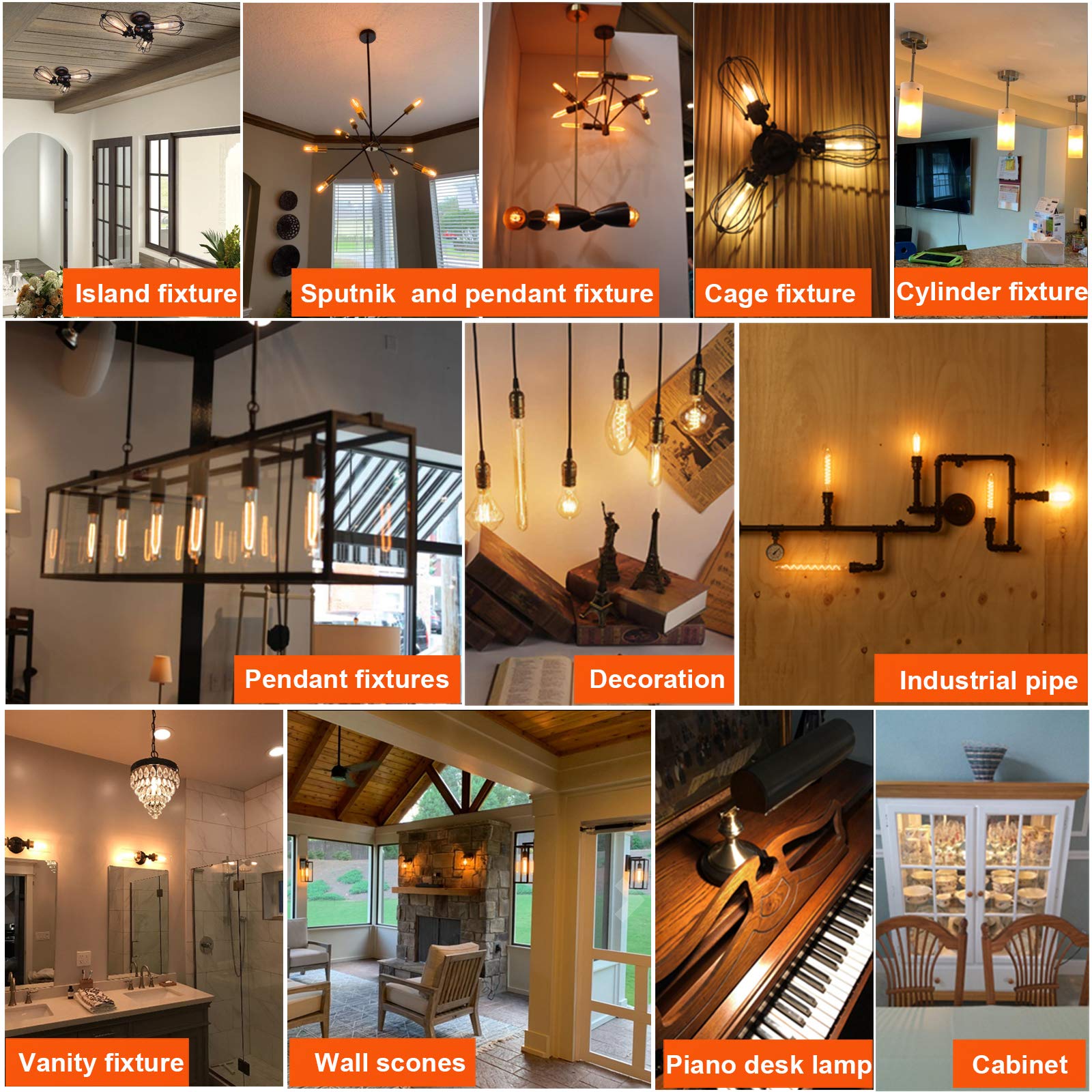LiteHistory long-life 25,000 hours E26 LED bulb reduces replacements.