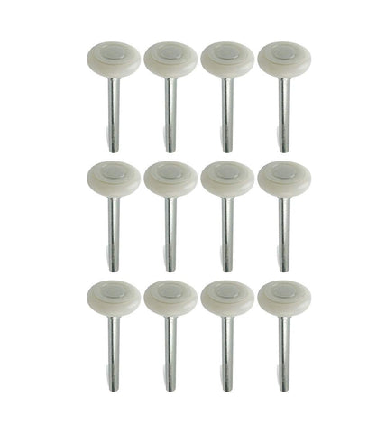 Litepak roller with 4 inch stem and 7/16 inch shaft enables easy installation.