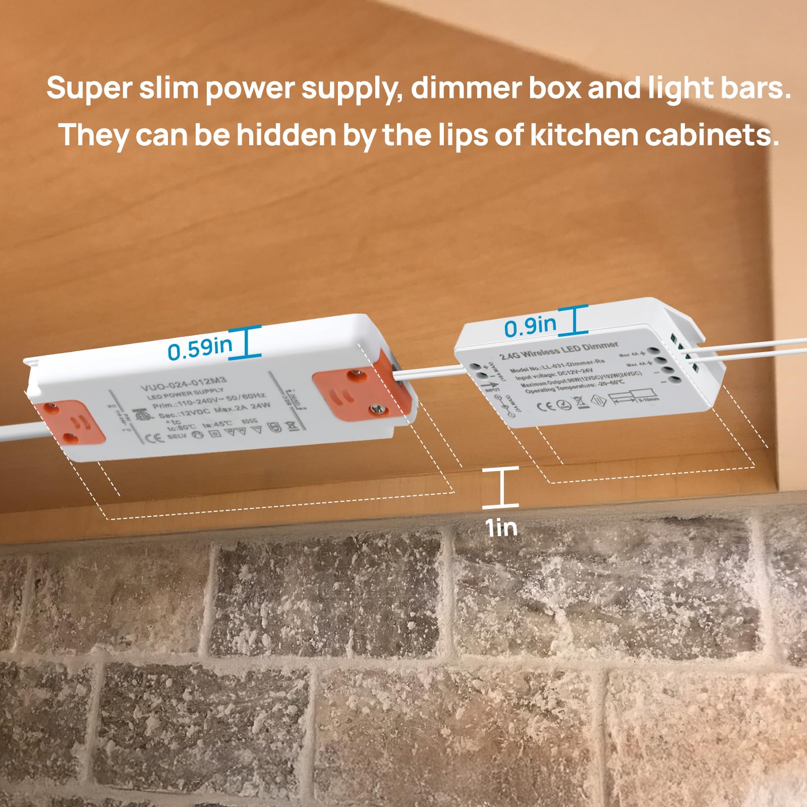 Easy plug-and-play installation with included hardware for DIY setup.