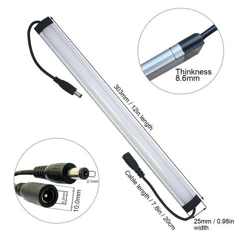 Litever included power supply supports reliable 120V input and 12V output.