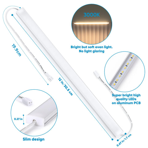 Self-adhesive pads and clips simplify fast installation