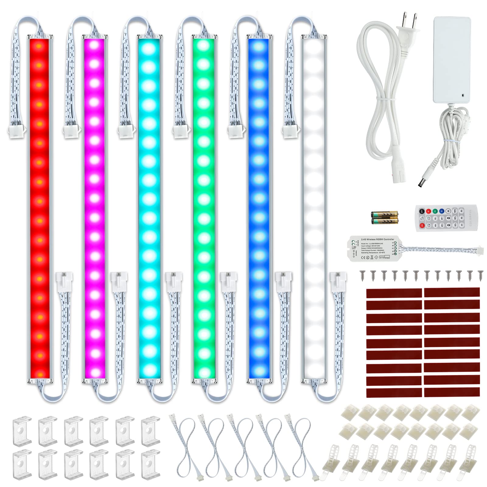 Litever flexible DIY layout options enable personalized cabinet lighting setups.