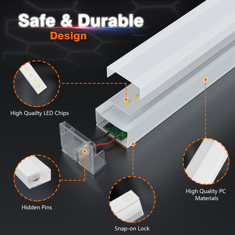 Litezone hexagon easy-install hardware for fast solo mounting