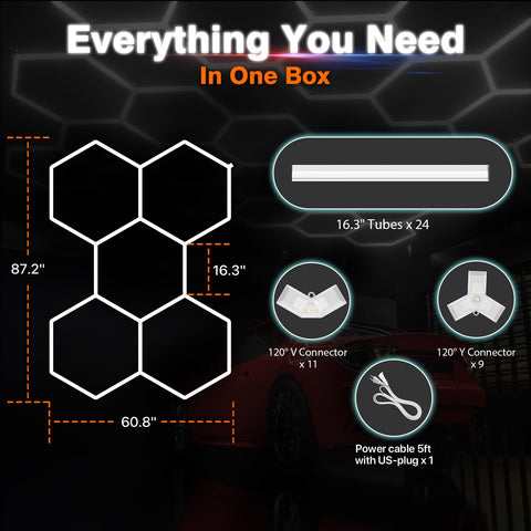 Litezone hexagon flame-retardant connectors for safer installations
