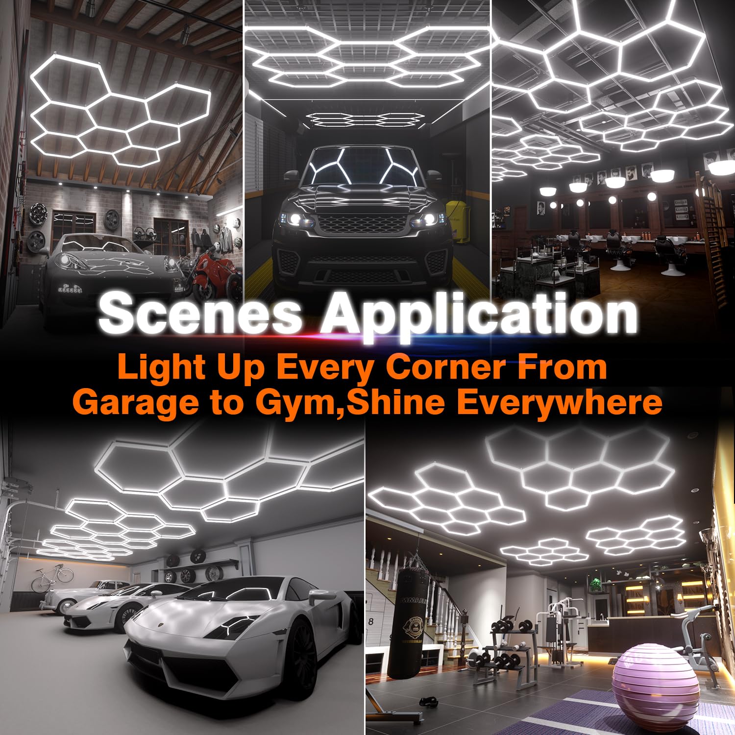 Litezone Hexagon Garage Lights warranty and support for lasting performance.