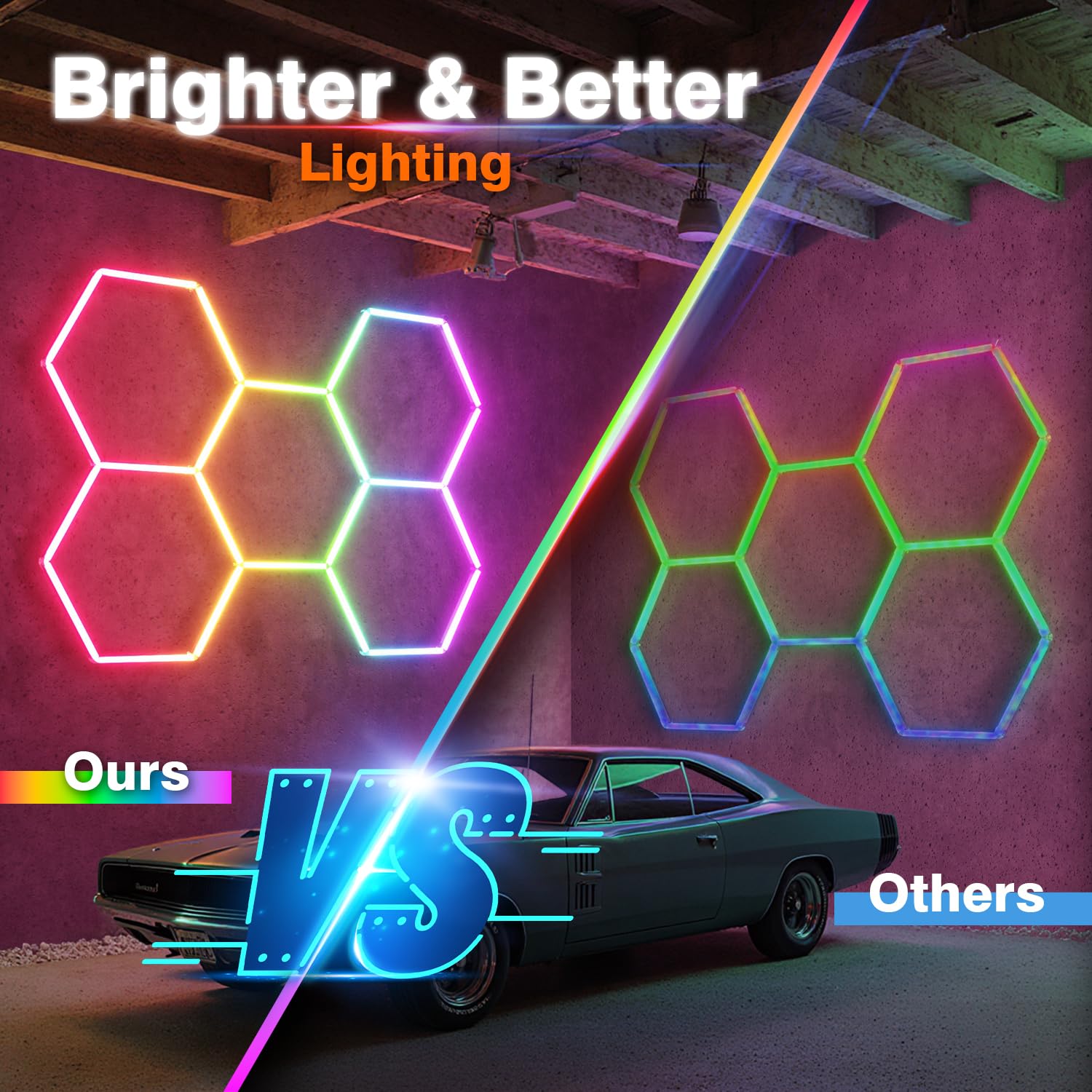 Litezone hidden connectors ensure a clean, seamless edge
