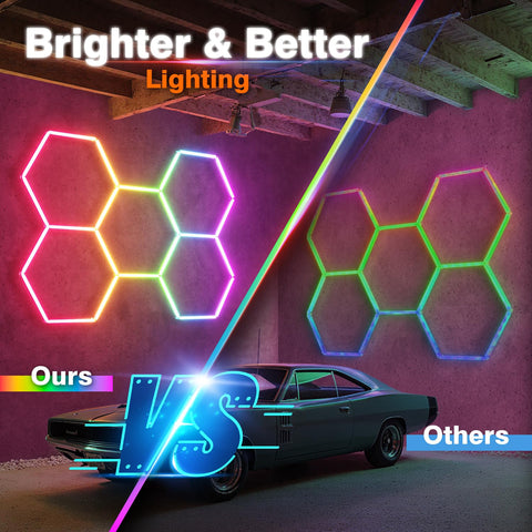 Litezone hidden connectors ensure a clean, seamless edge