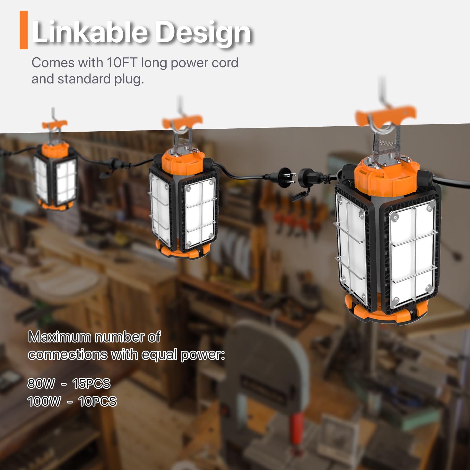 Litezone daisy-chain option expands workspace illumination