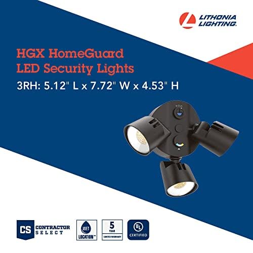 Lithonia HomeGuard offers three color temps to tailor outdoor ambiance.