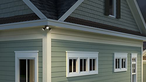 Lithonia HomeGuard LED efficiency reduces power use and maintenance.