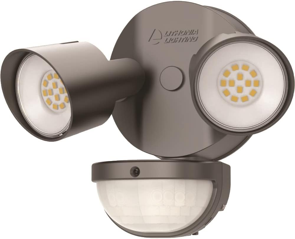 Lithonia HomeGuard tool-less aiming for quick, precise light direction.