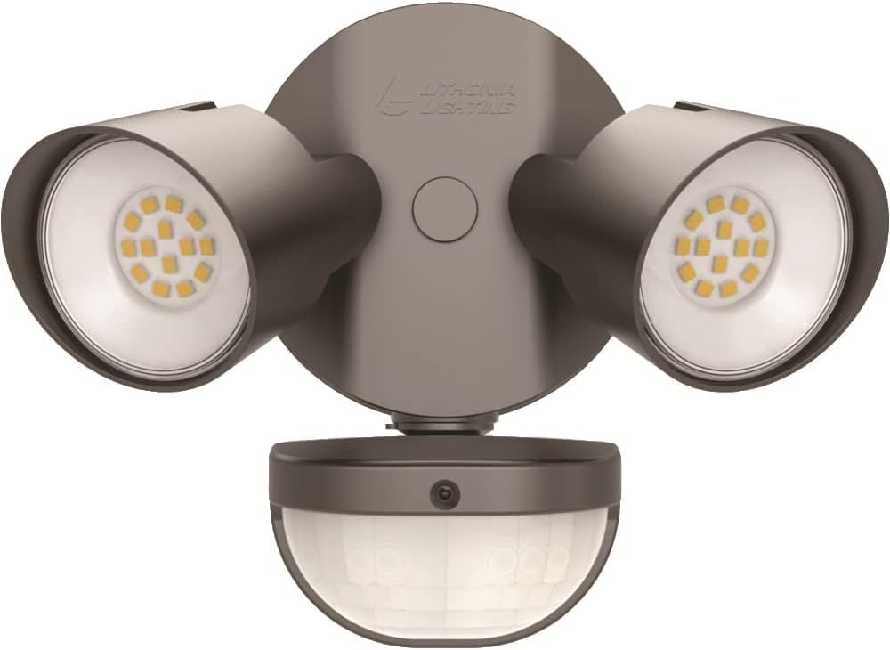 Lithonia HomeGuard wall-mount to standard 4x4 junction box for easy installation.