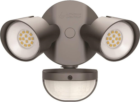 Lithonia HomeGuard wall-mount to standard 4x4 junction box for easy installation.