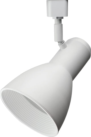 Lithonia BR30 MW track head with multi-directional baffle for targeted lighting.