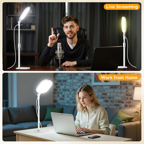 LitONES CRI-97-8 LED ring light delivering natural colors for video and photos.