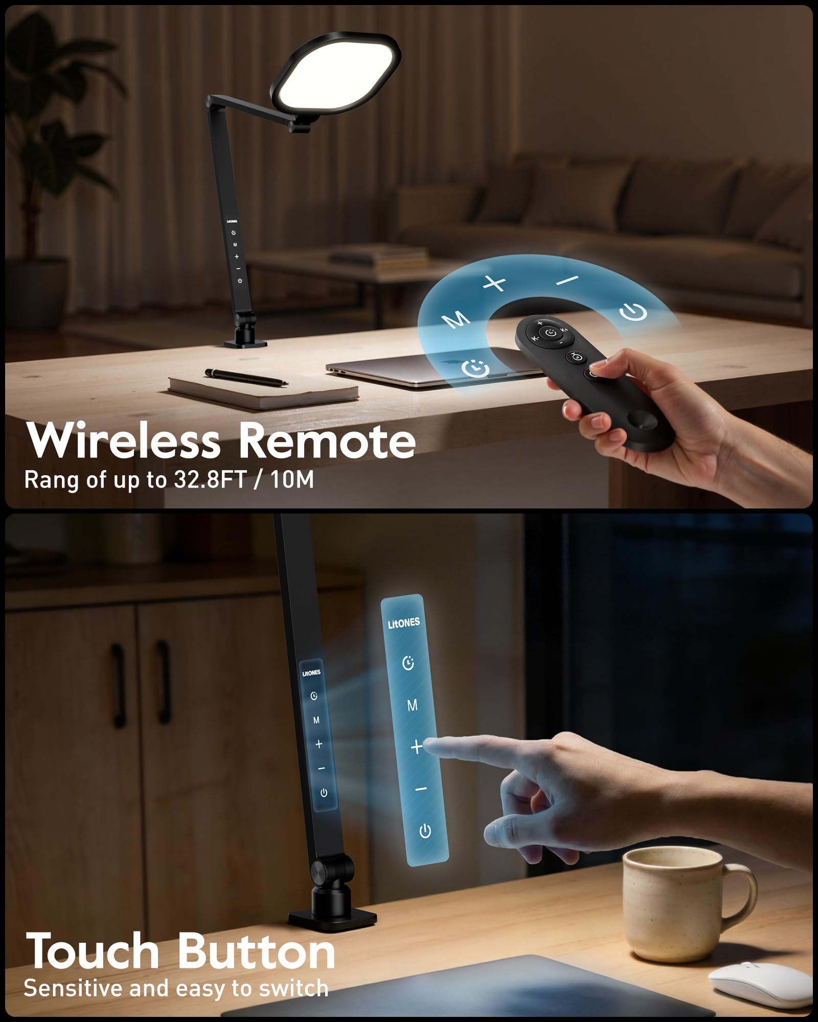 LitONES CRI 97.8 lighting preserves true colors on video.