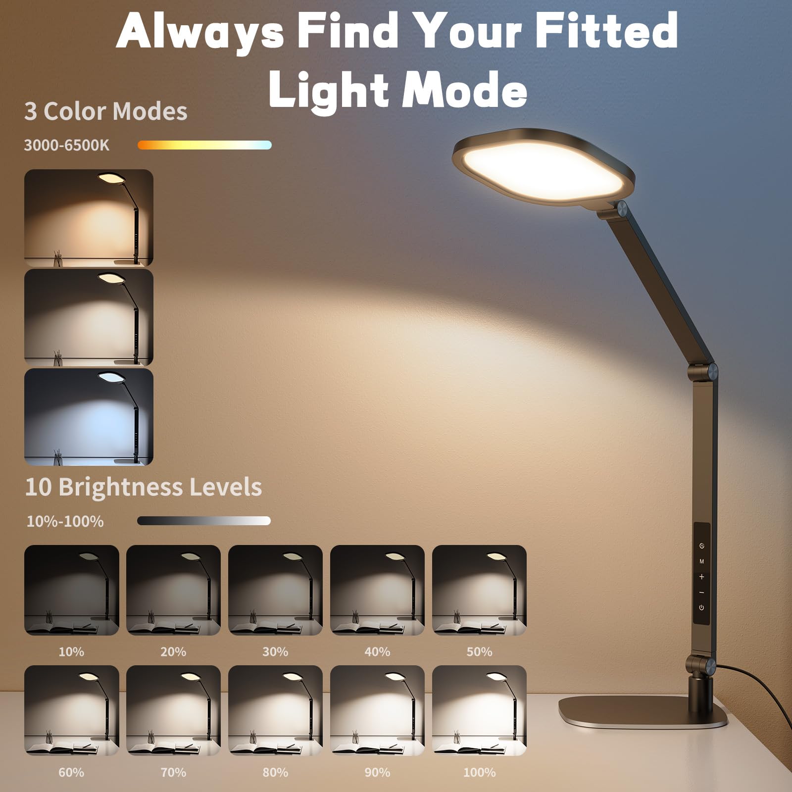 LitONES lamp with CRI 95 for natural tones