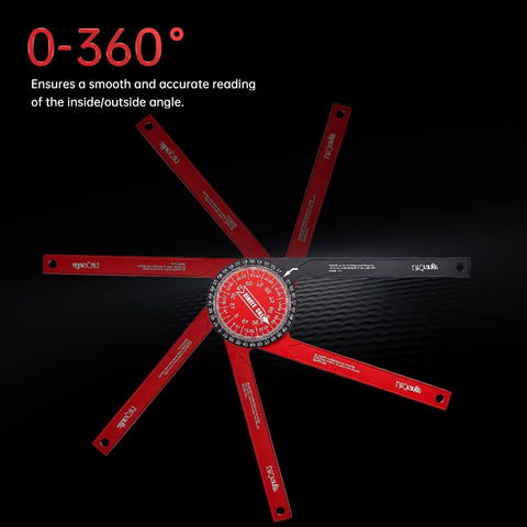 LitOrange thick aluminum body resists bending in tough jobsite conditions