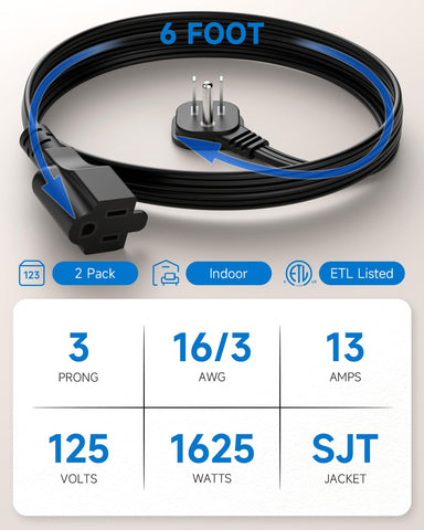 LitStar low-profile cord fits tight spaces for a clean setup.