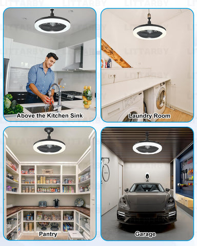 LITTARBY compact design suitable for kitchens and closets