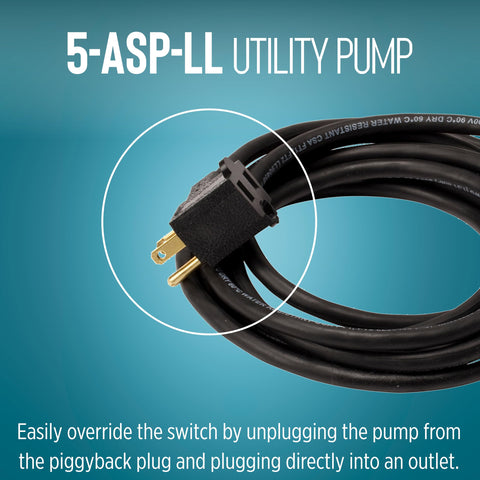 Little Giant 5-ASP-LL garden hose adapter included