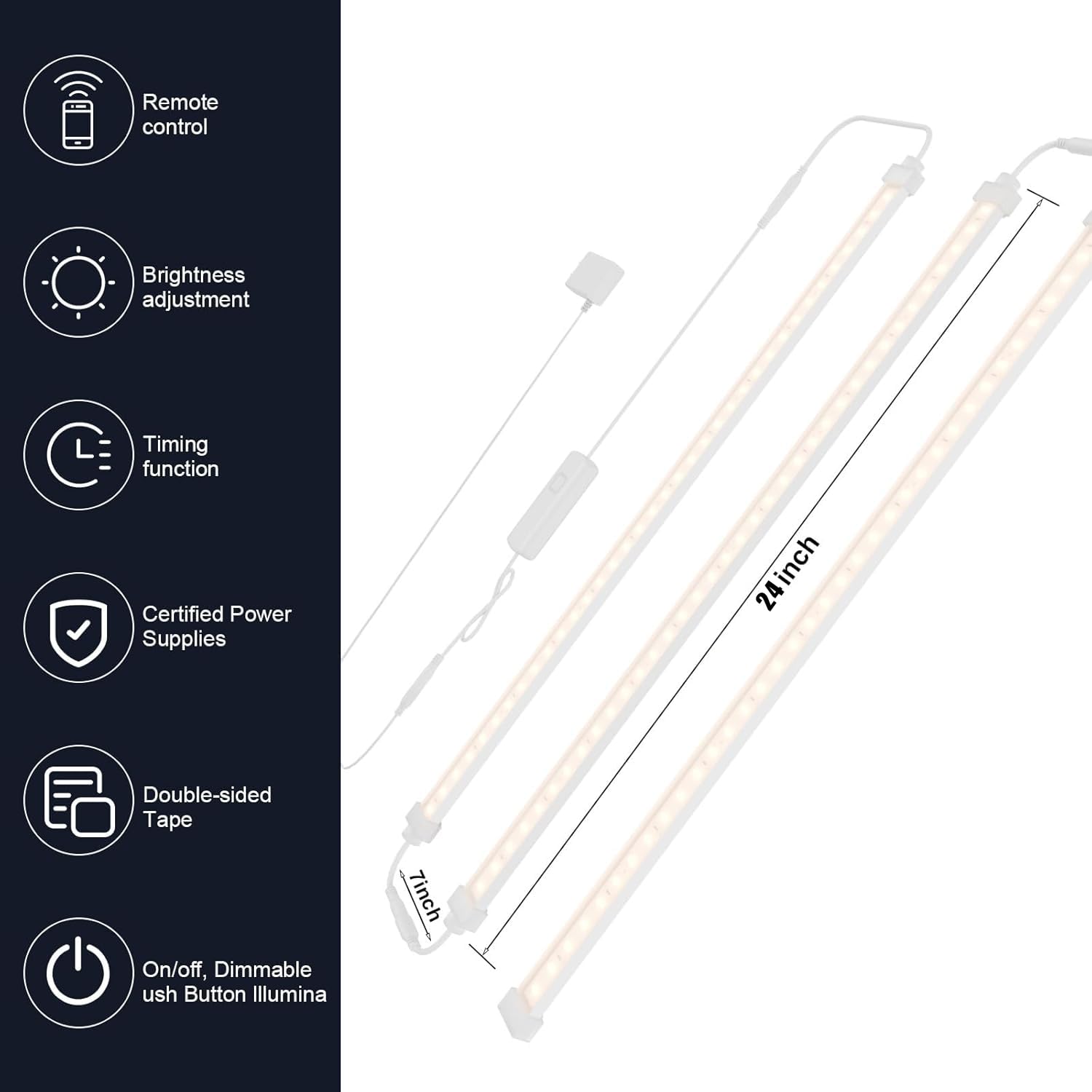 Little Joke 3000K warm-white LED strip adds cozy cabinet illumination