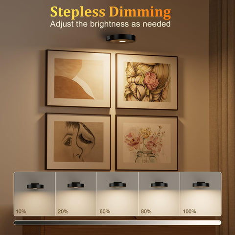 Little Joke dimmable timer wall light offers flexible viewing at night.