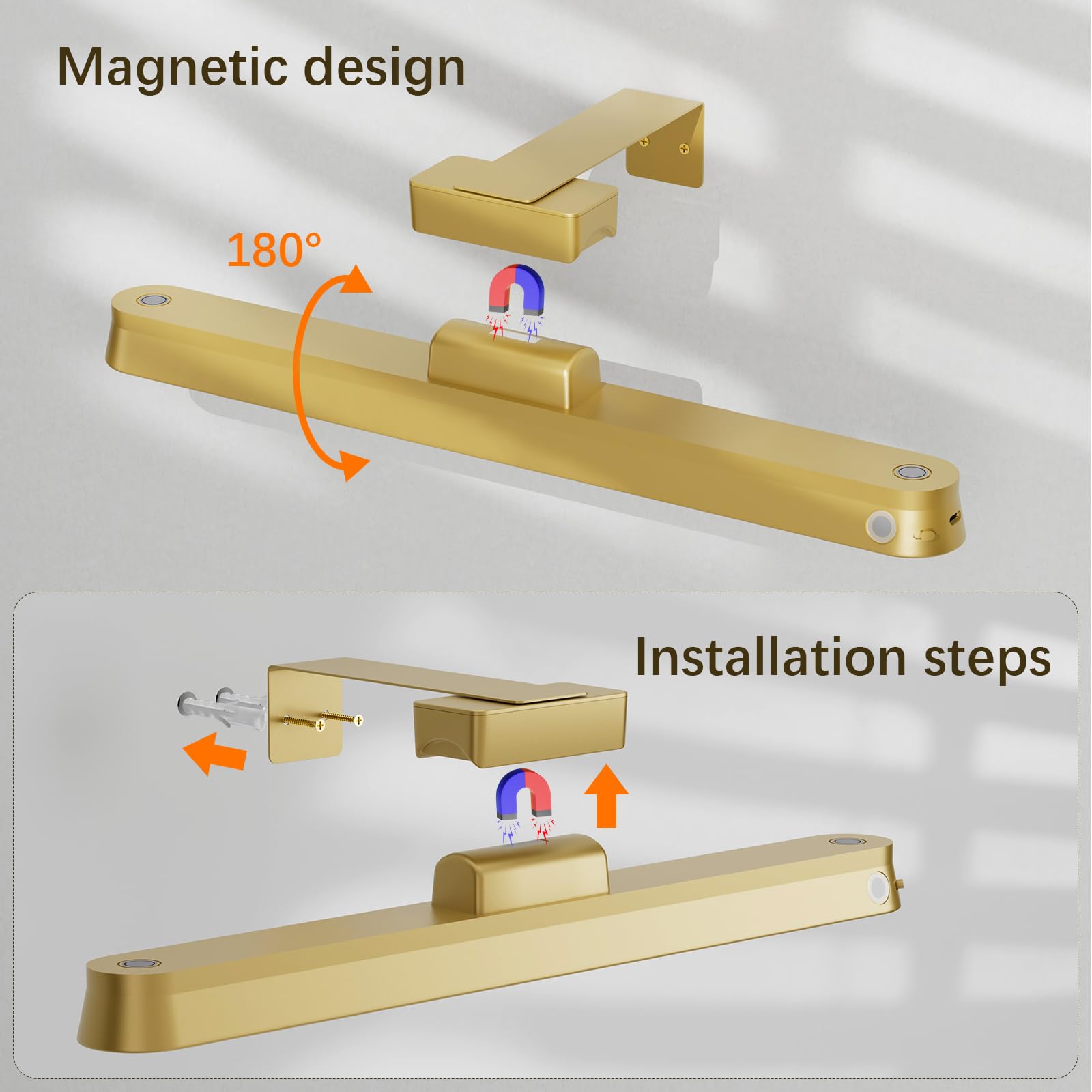 Little Joke easy-install magnetic bracket for quick setup