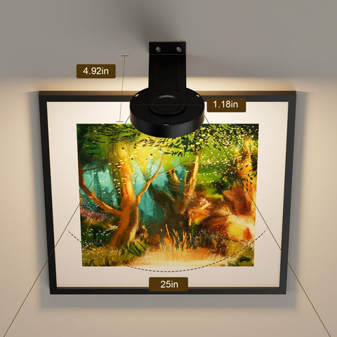 Little Joke portrait-frame light highlights photos with warm ambience.