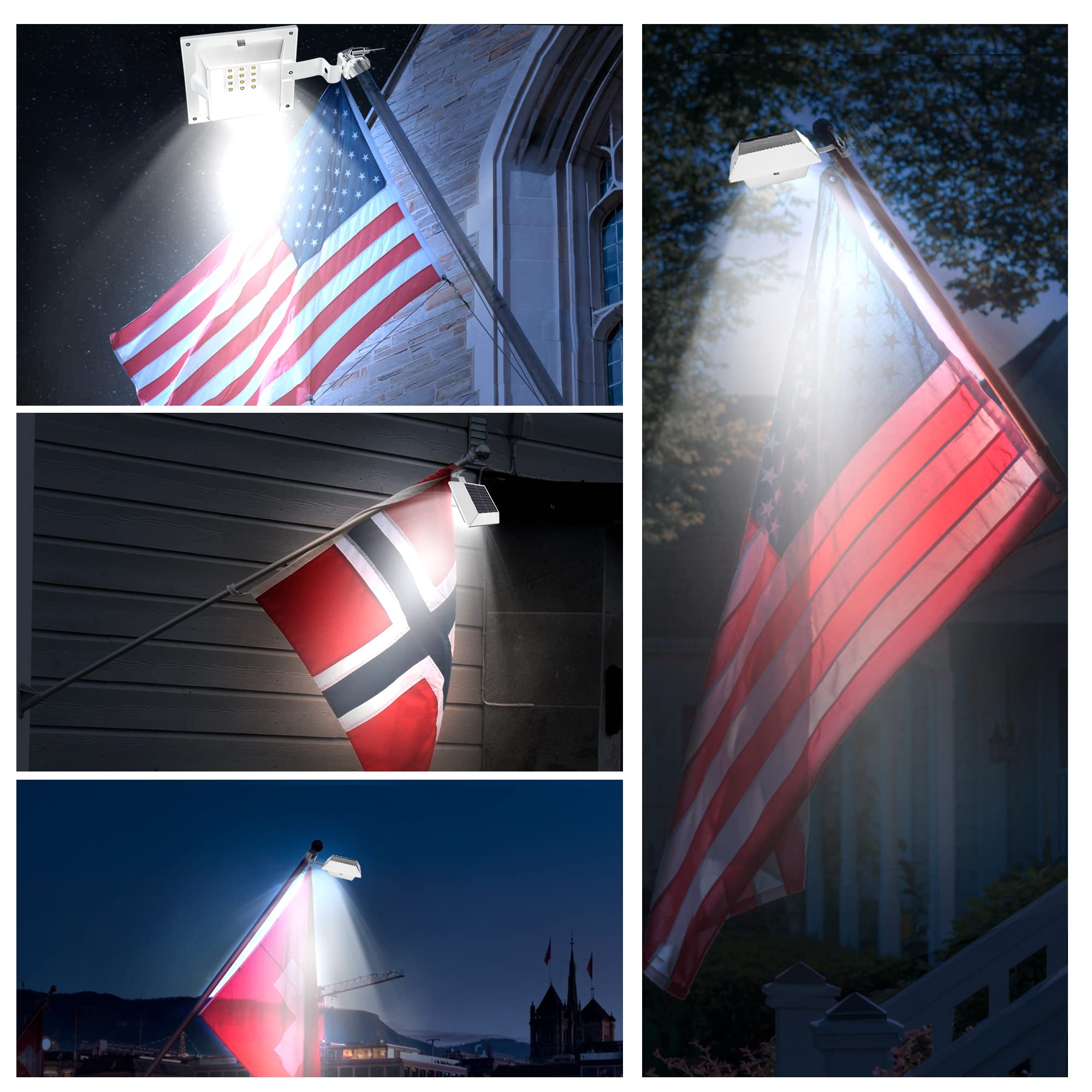 Automatic dusk-to-dawn operation provides hands-free nightly performance.