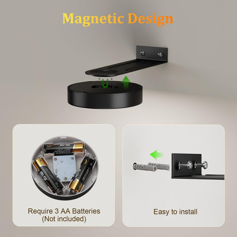 Little Joke bracket-screw mount enables secure wall installation.