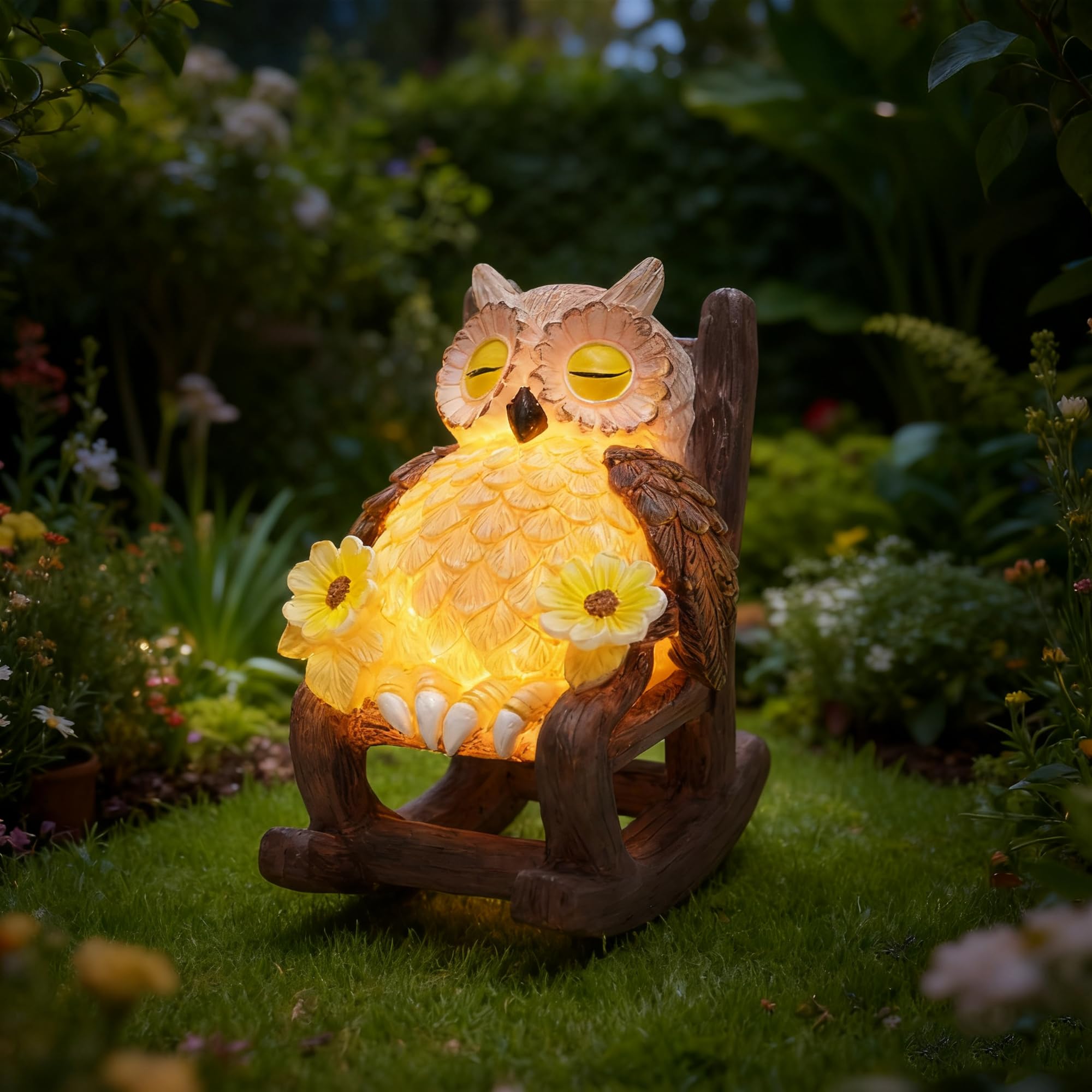 LIULO TOOL outdoor garden statue makes a charming gift idea