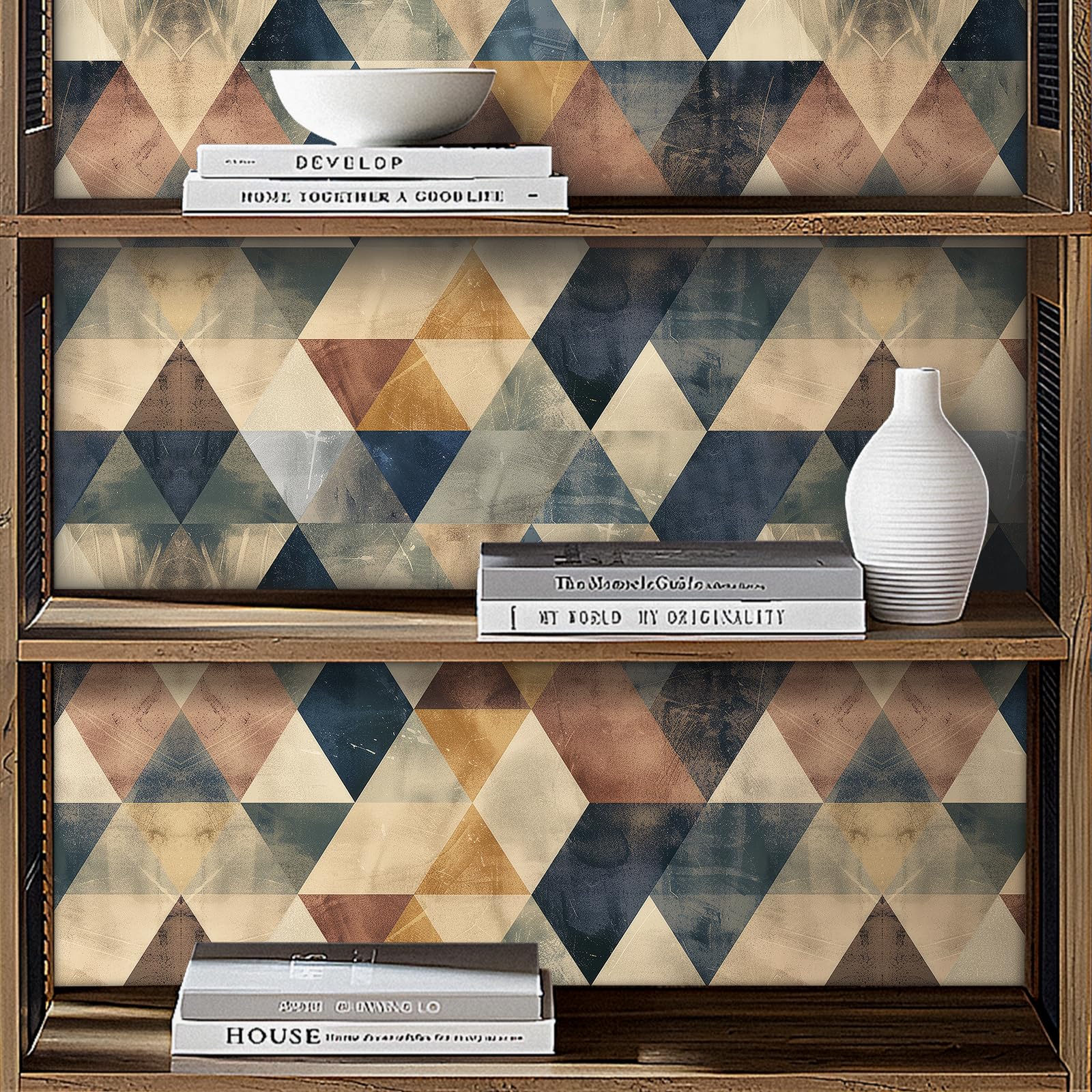 Livelynine colorful wallpaper for drawers and cabinets elevates storage areas.