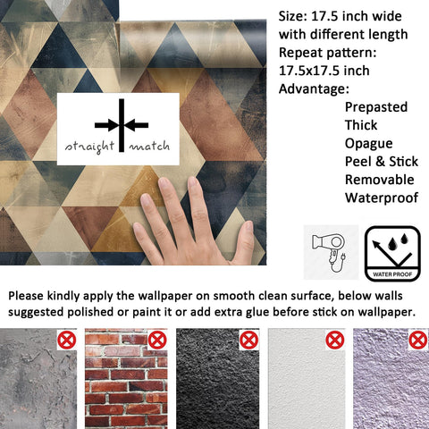 Livelynine vinyl wallpaper is waterproof and easy to clean in kitchens.