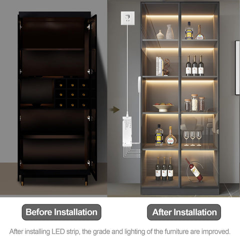 Living Amazy COB strip on wardrobe delivers closet-ready ambient glow