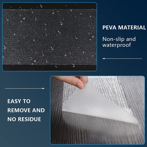 Livoccur adhesive strips with roller help secure the treads firmly without residue.
