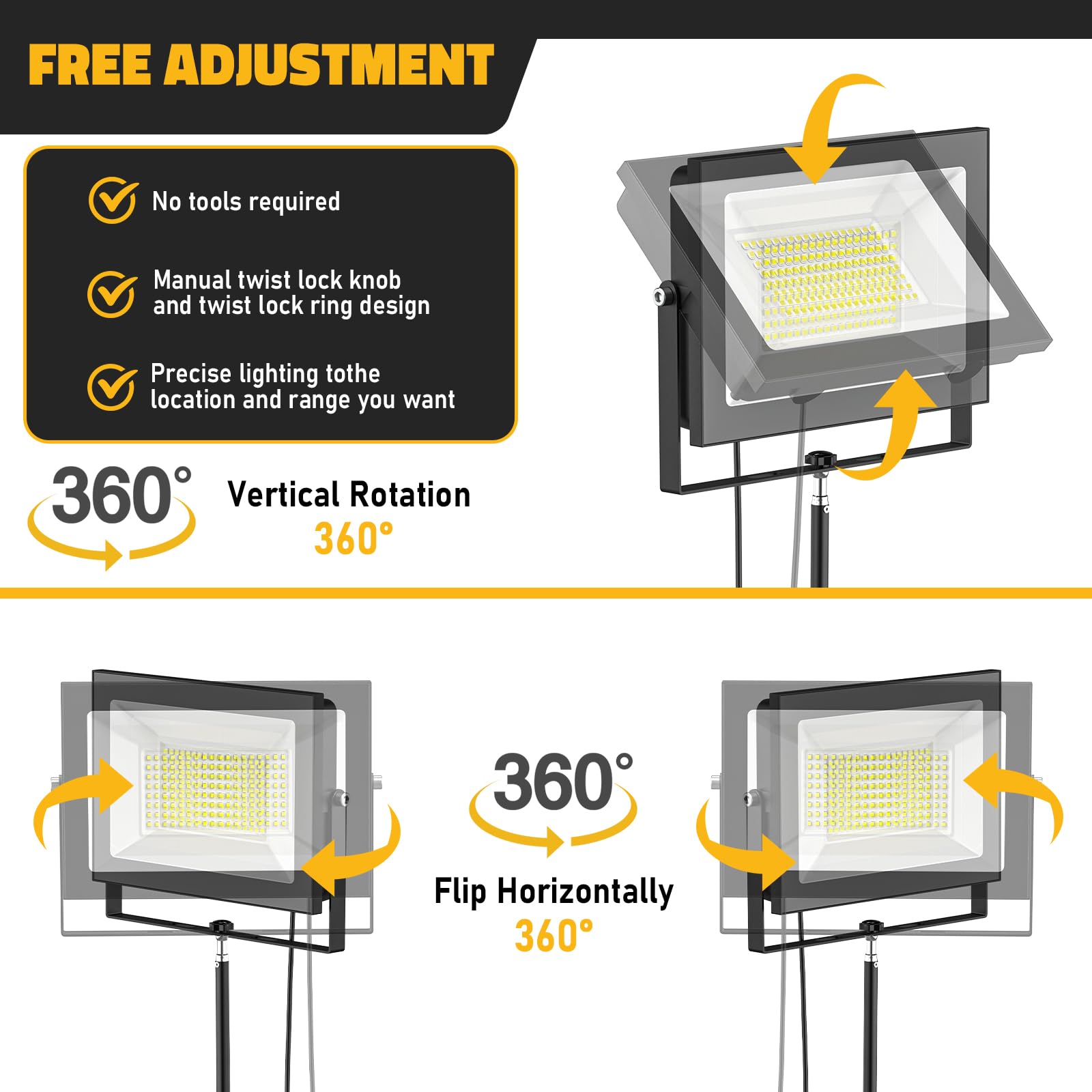 LIVOWALNY 13.2-foot cord reduces distance limits on job sites.