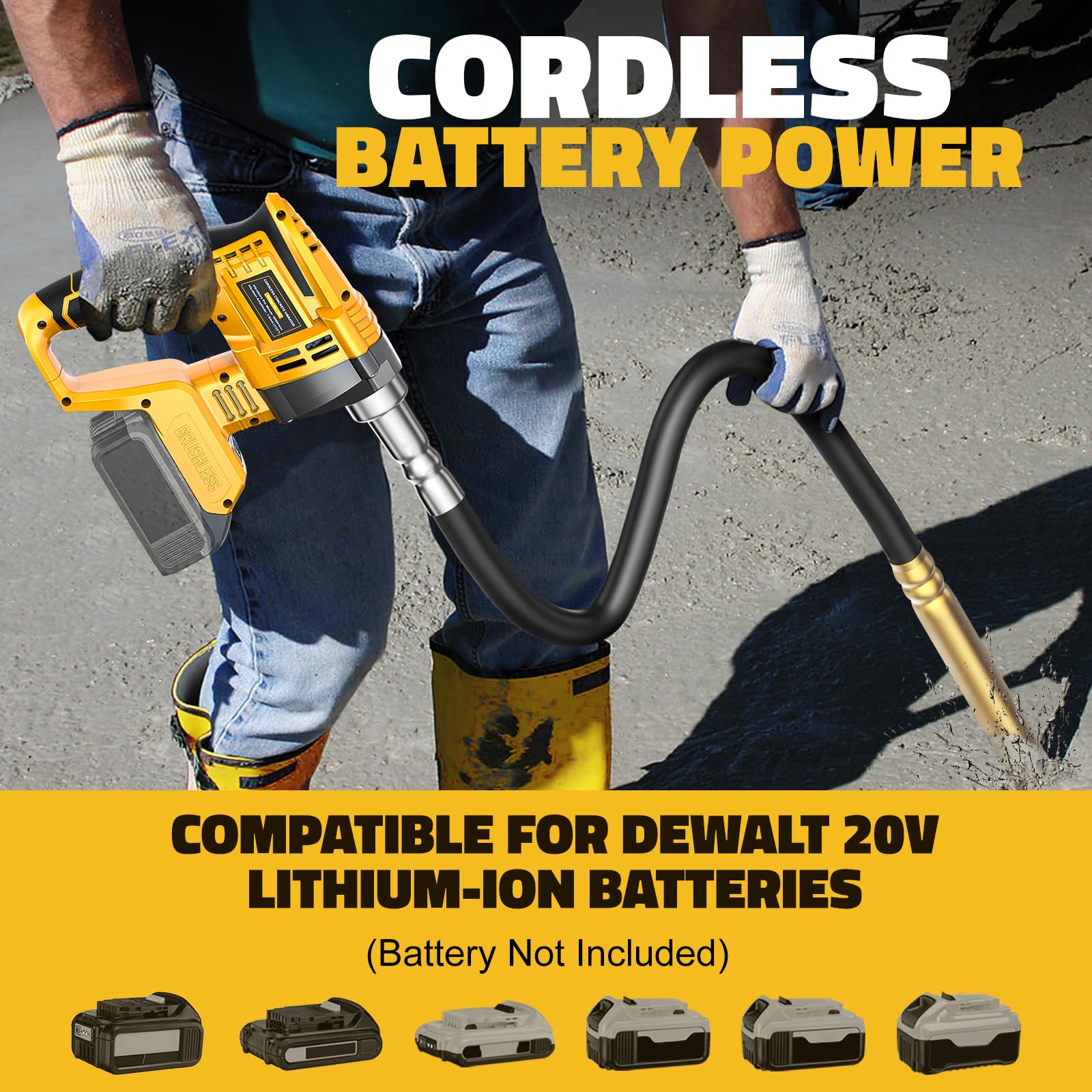 Premium copper motor and aluminum shell reduce heat and boost durability.