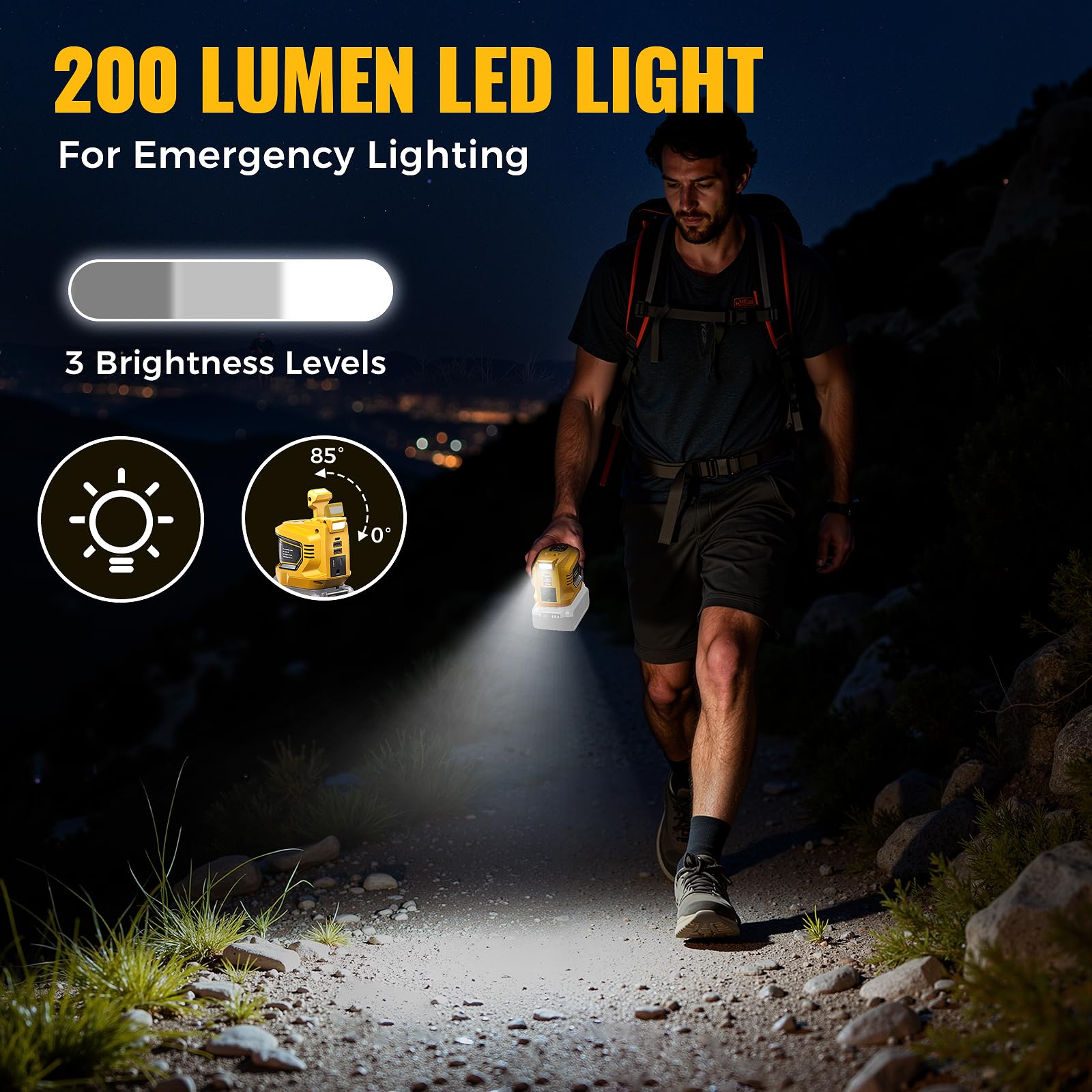 LIVOWALNY safety protections guard against short circuits and overheating.