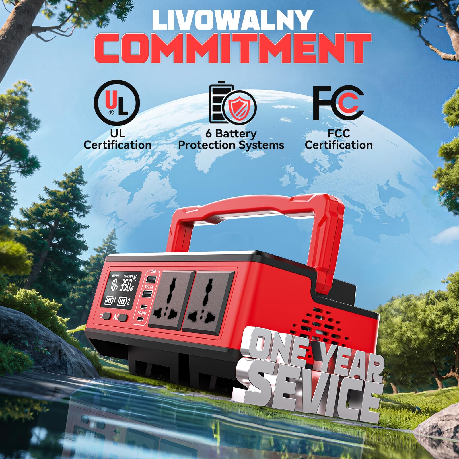 LIVOWALNY two-battery-extension doubles runtime with Milwaukee packs